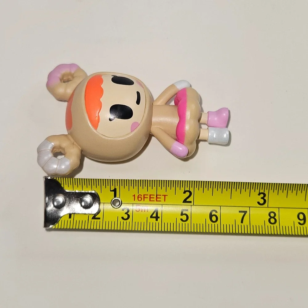 Tokidoki Donutella Mini Figure Unisex OS Tan Pink Donut Themed Vinyl Collectible